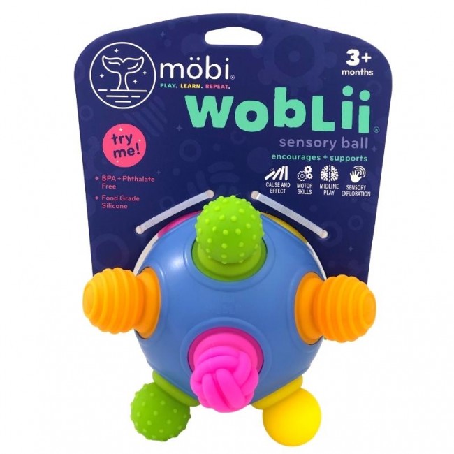 Zabawka sensoryczna Mobi - Kula Woblii