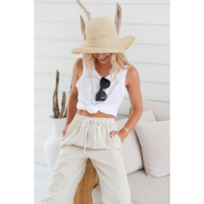 Damskie okulary przeciwsłoneczne Elle Porte Brooklyn - White
