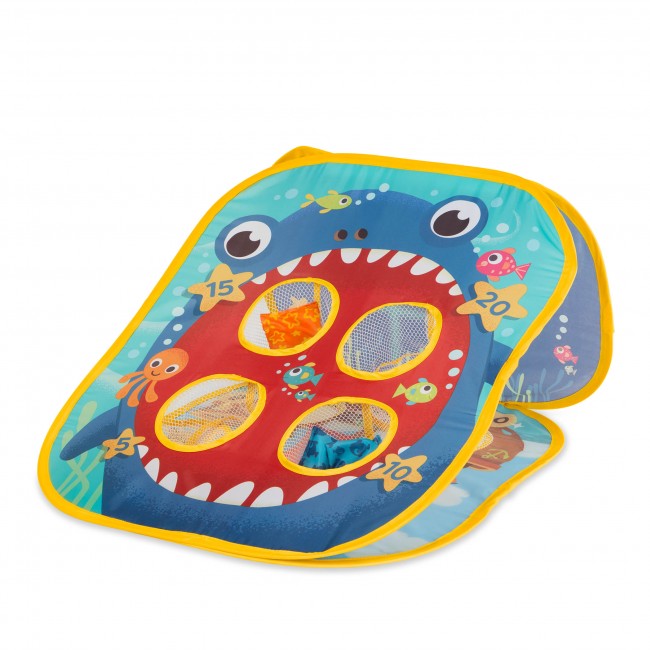 Gra zręcznościowa 3w1 - woreczki z grochem B. Toys - Toss ‘n’ Score