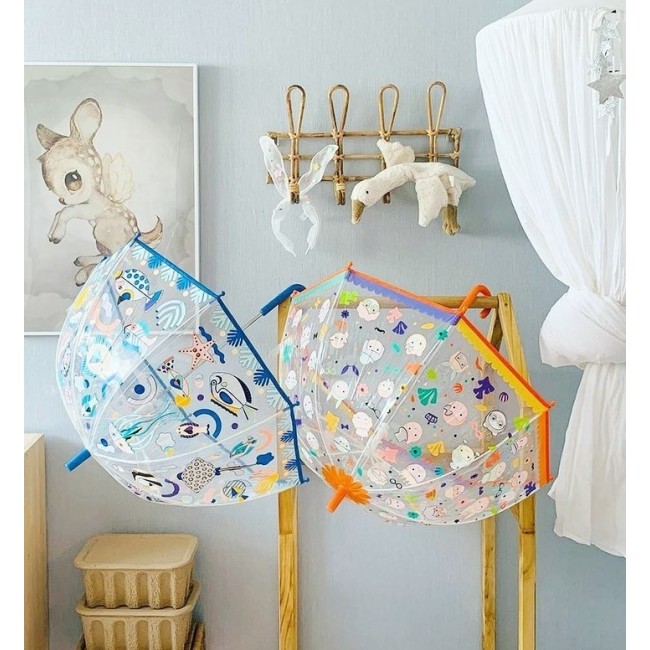 Parasol Przeciwdeszczowy Djeco - Magiczne rybki