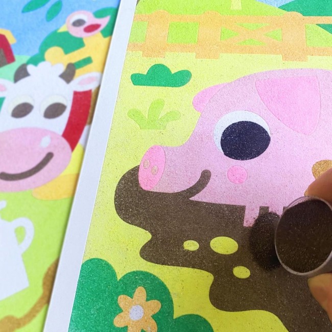 Zestaw do malowania piaskiem Sablimage SentoSphere - Farma