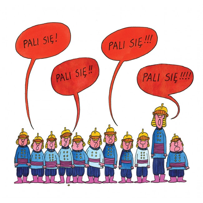 Książka "Pali się!" wydawnictwo Dwie Siostry