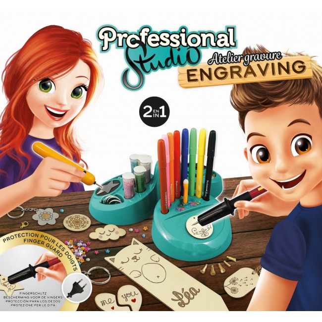 Zestaw do grawerowania Buki - Professional Studio