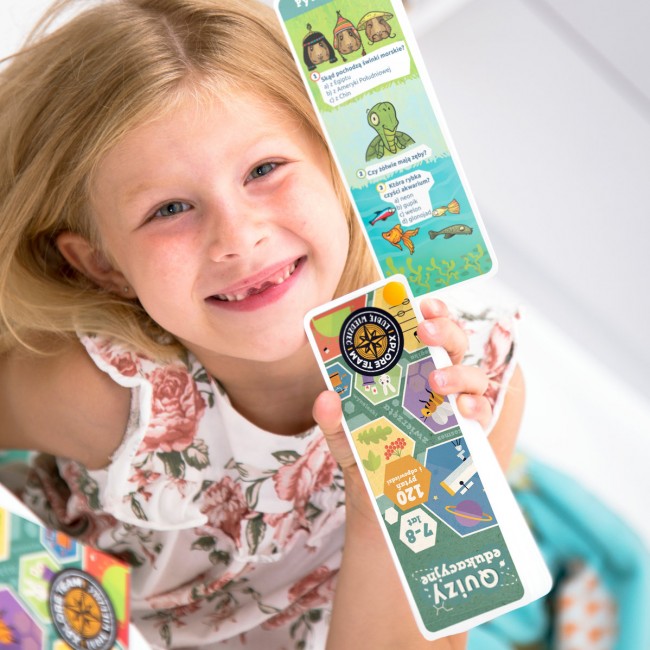 Quizy Edukacyjne dla dzieci Xplore Team - 7-8 lat