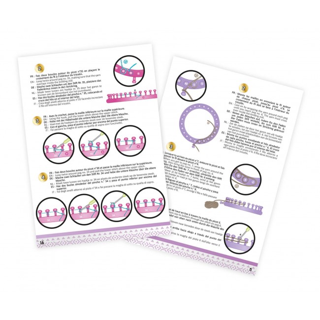 Zestaw Zrób To Sam Buki - Z obręczą dziewiarską