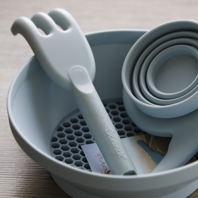 Silikonowe Sitko do piasku Scrunch - Miętowy