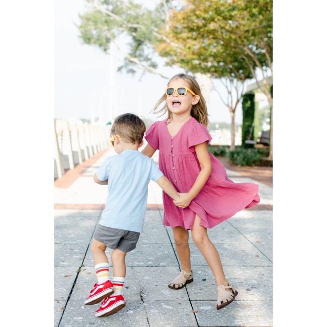 Okularki przeciwsłoneczne Navigator Babiators od 3 do 5 lat - Mango Tango