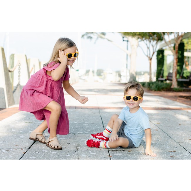 Okularki przeciwsłoneczne Navigator Babiators od 3 do 5 lat - Mango Tango