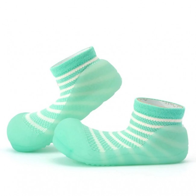 Oddychające antypoślizgowe buciki Attipas - Cool Summer Crab Mint M