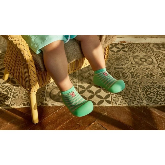 Oddychające antypoślizgowe buciki Attipas - Cool Summer Crab Mint M