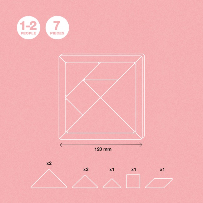 Gra logiczna Miquelrius - Tangram