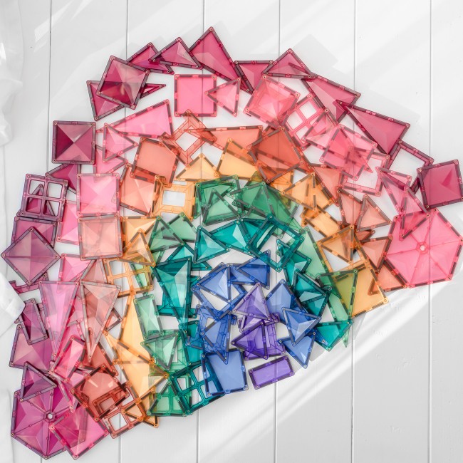 Klocki magnetyczne Connetix - Pastel Mega Pack 202 el.