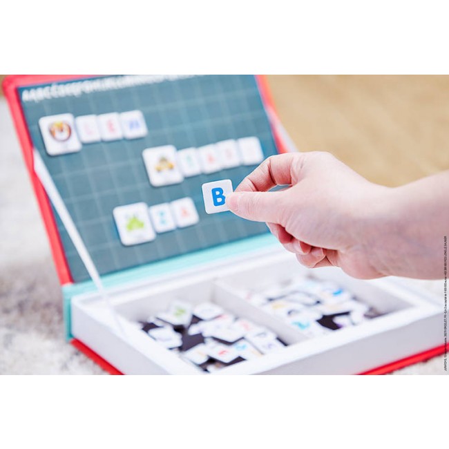 Magnetyczna układanka Magnetibook Janod - Polski Alfabet