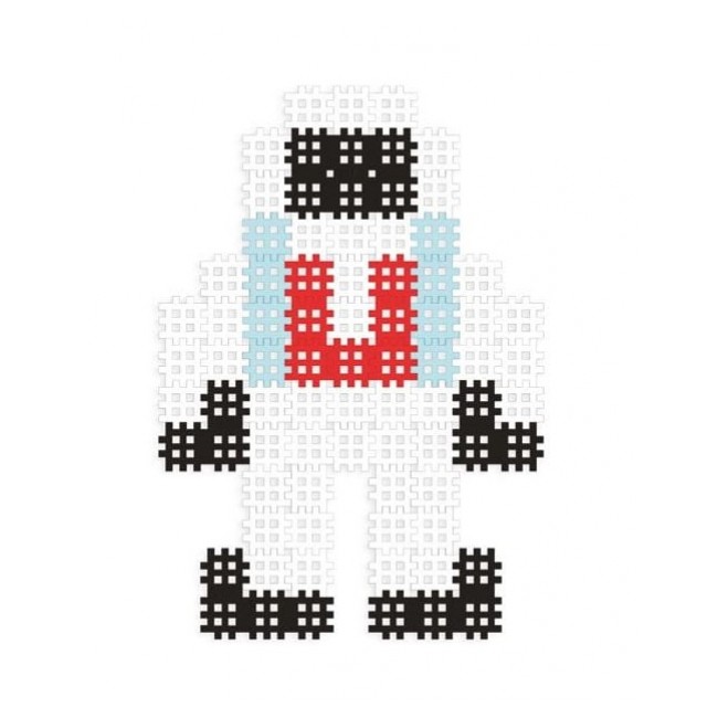 Klocki Micro Waffle Marioinex - 150 elementów Astronauta