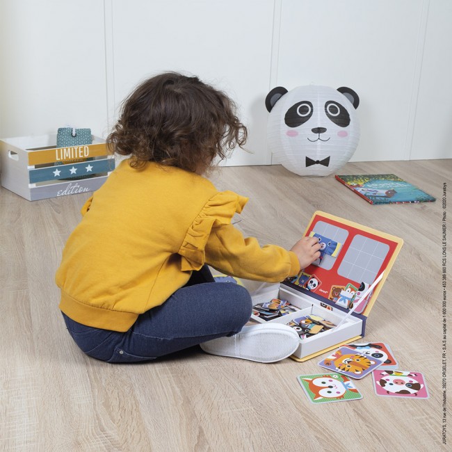 Magnetyczna układanka Magnetibook Janod - Puzzle zwierzątka
