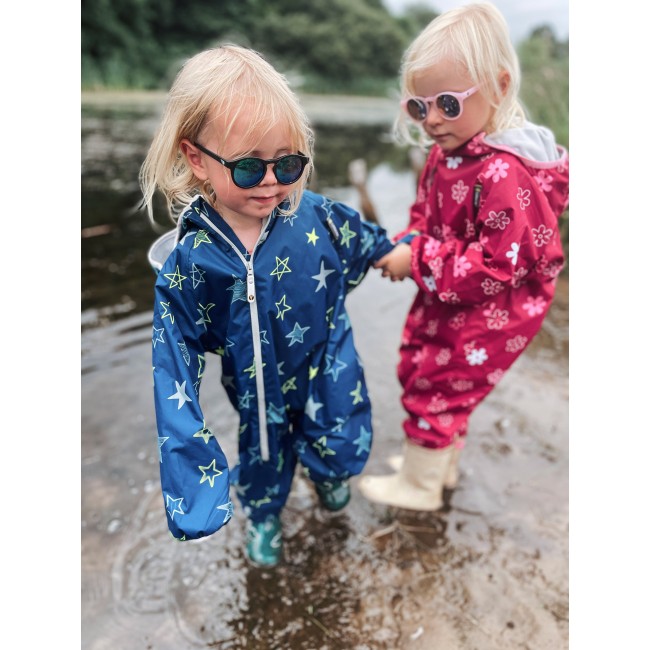 Kombinezon przeciwdeszczowy z podszewką All In One LittleLife - Stars 6-12m
