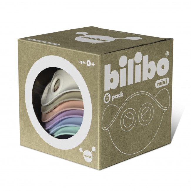 Bilibo Mini Pastel - 6 małych muszelek Bilibo