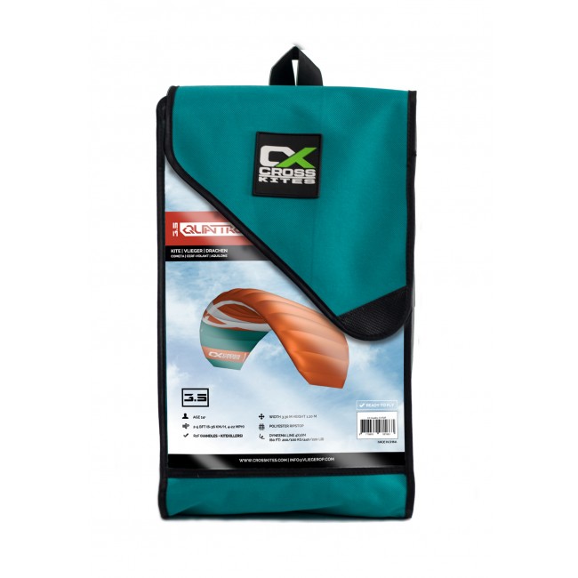 Latawiec Cross Kites Quattro 2.5 Blue
