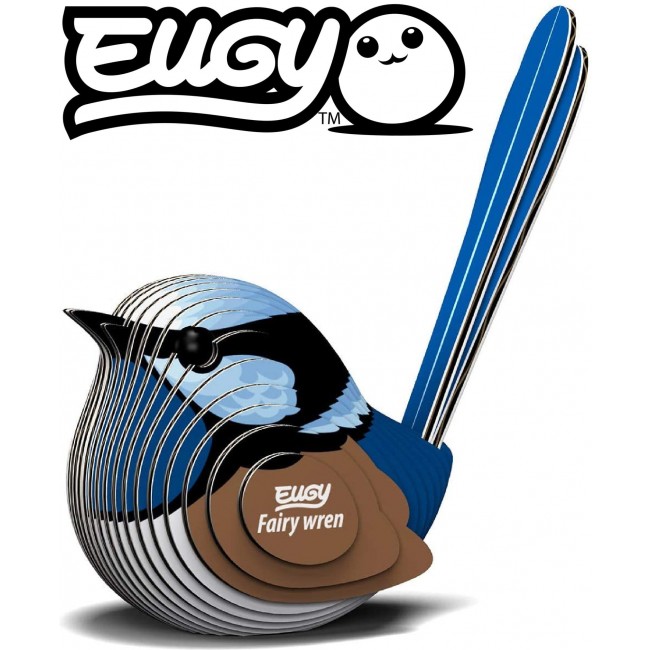 Eko Układanka 3D Eugy - Strzyżyk Ptaszek