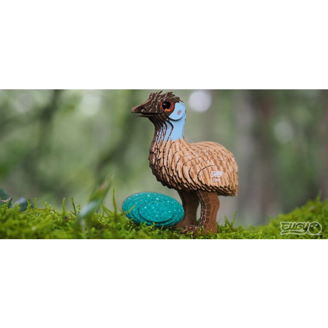 Eko Układanka 3D Eugy - Emu