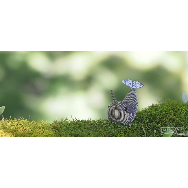 Eko Układanka 3D Eugy - Narwal
