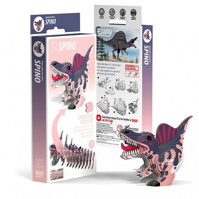 Eko Układanka 3D Eugy - Spinozaur