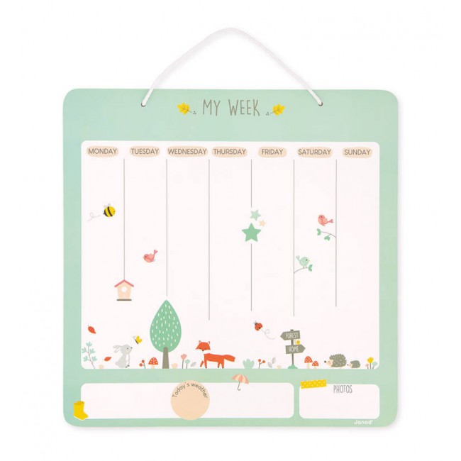 Planer tygodniowy magnetyczny Janod