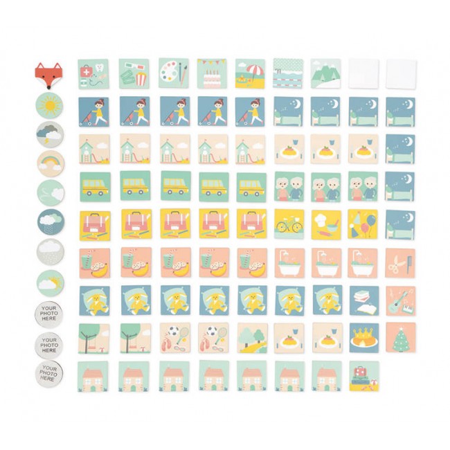 Planer tygodniowy magnetyczny Janod