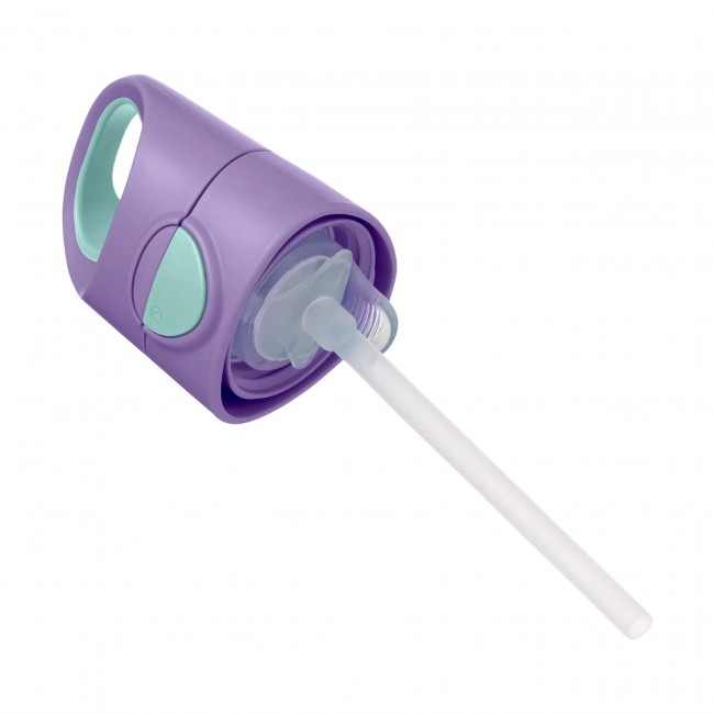 Tritanowa butelka ze słomką 450 ml B.box - Lilac Pop
