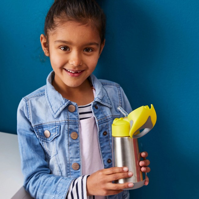 Termobutelka ze słomką 350 ml B. box - Emerald Forest