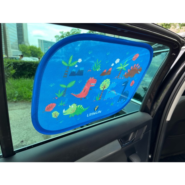 Osłonki statyczne LittleLife do samochodu - Dinozaur