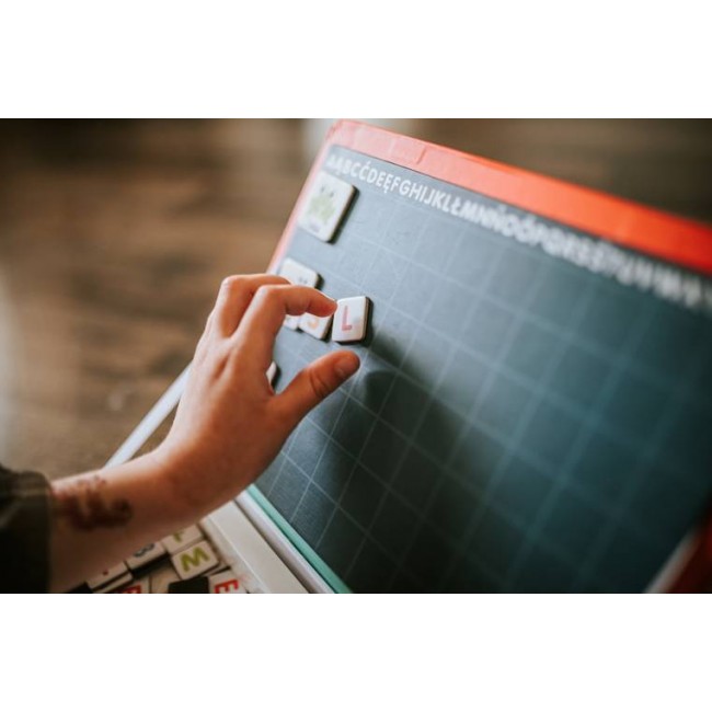 Magnetyczna układanka Magnetibook Janod - Polski Alfabet