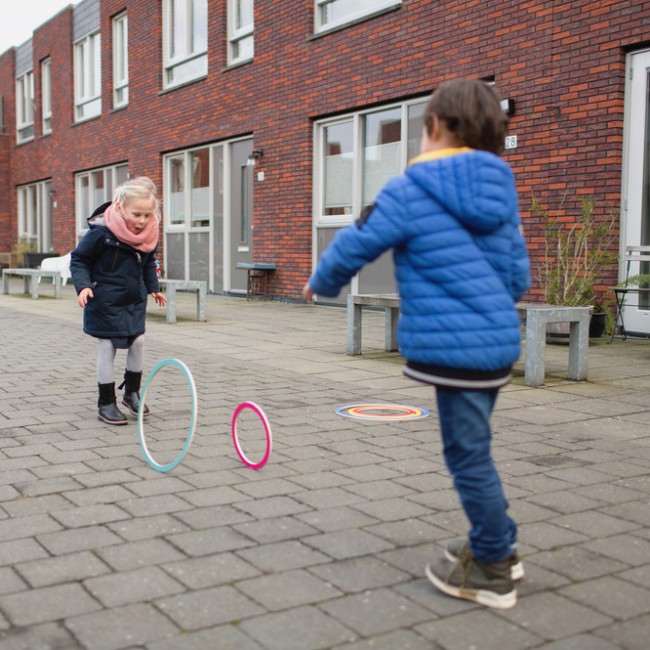 Gra zręcznościowa 5 w 1 BS Toys - sportowe obręcze