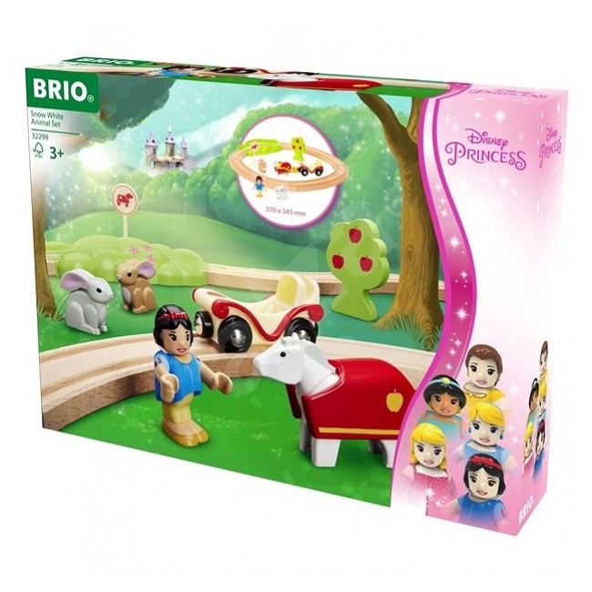 Kolejka Drewniana BRIO Disney - Królewna Śnieżka i Zwierzęta