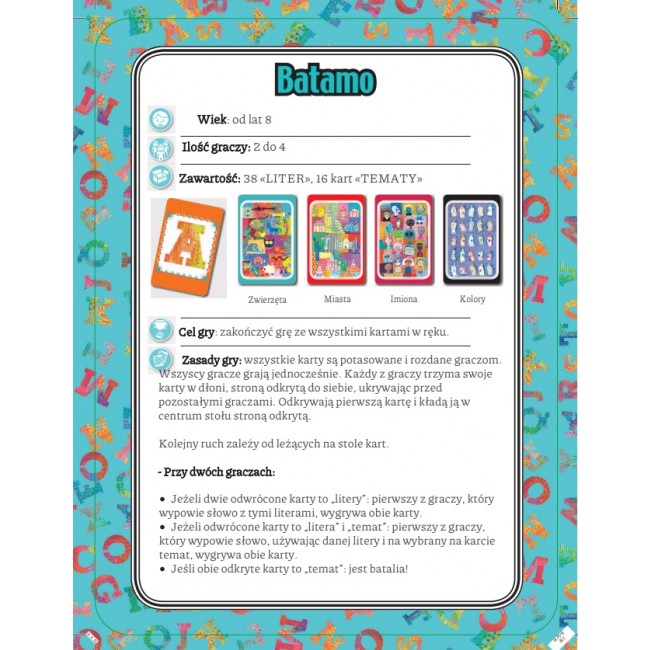 Gra karciana Djeco - Batamo