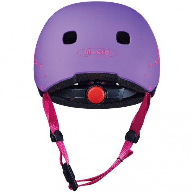 Kask na rower/hulajnogę Micro - Floral Purple S