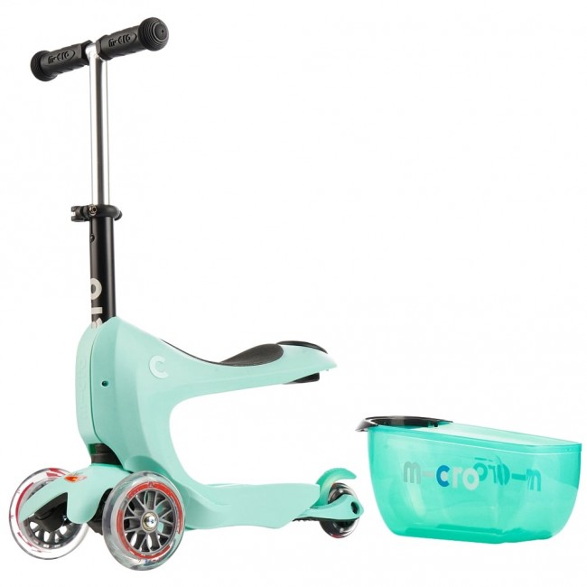 Hulajnoga jeździk Mini2go Deluxe Plus Micro - Mint