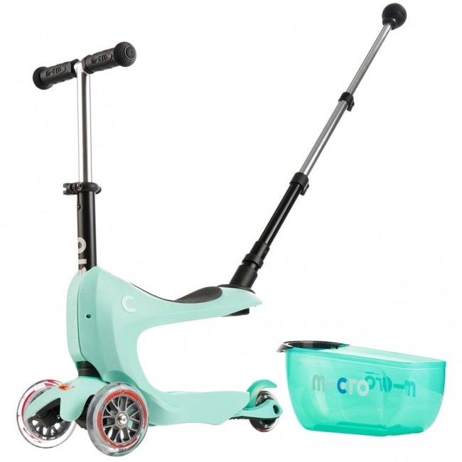Hulajnoga jeździk Mini2go Deluxe Plus Micro - Mint