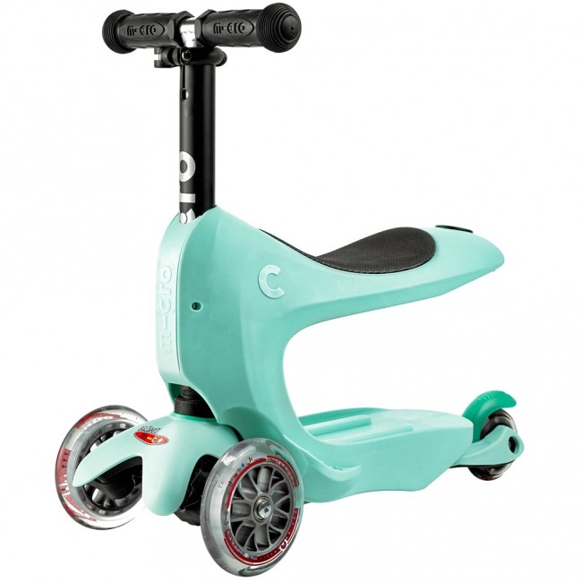 Hulajnoga jeździk Mini2go Deluxe Plus Micro - Mint