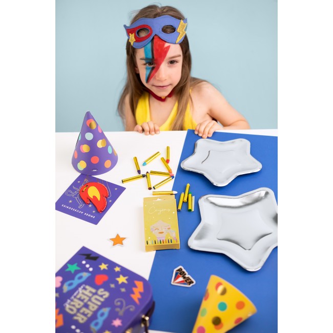 Kredki do malowania twarzy 12 szt. Party Deco