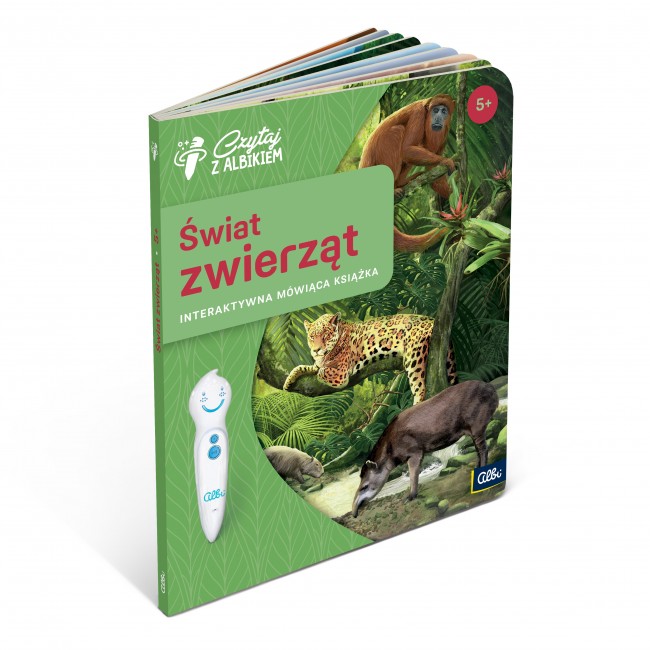 Książka Czytaj z Albikiem Albi - Świat zwierząt