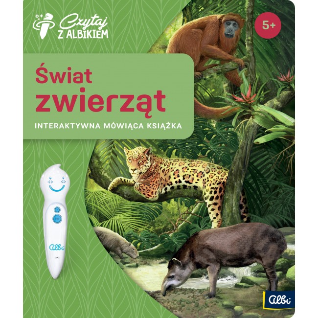 Książka Czytaj z Albikiem Albi - Świat zwierząt