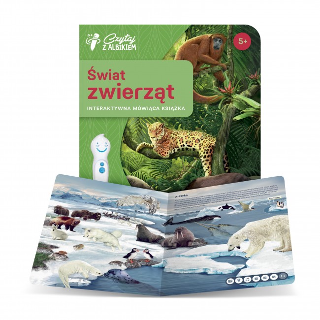 Książka Czytaj z Albikiem Albi - Świat zwierząt