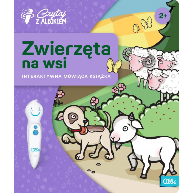 Książka Czytaj z Albikiem Albi - Zwierzęta na wsi