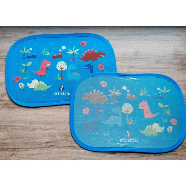 Osłonki statyczne LittleLife do samochodu - Dinozaur