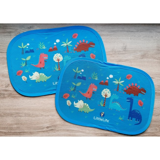 Osłonki statyczne LittleLife do samochodu - Dinozaur