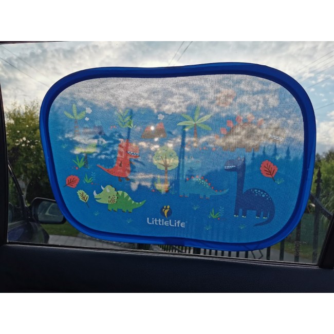 Osłonki statyczne LittleLife do samochodu - Dinozaur