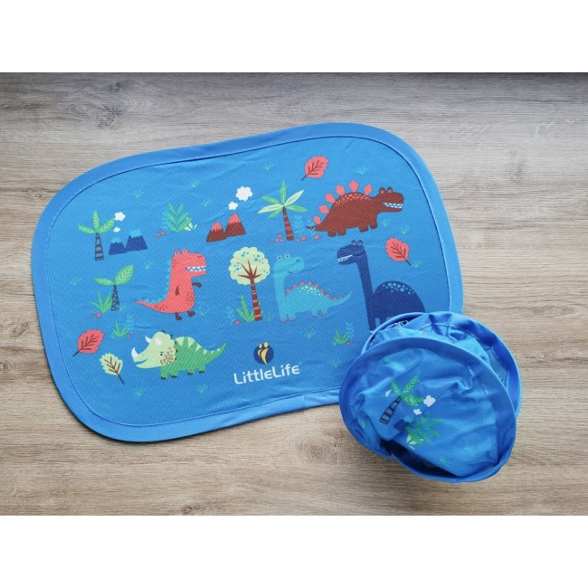 Osłonki statyczne LittleLife do samochodu - Dinozaur