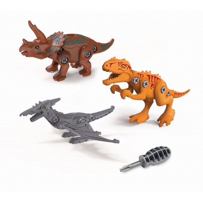 Zestaw dinozaurów do skręcenia Buki