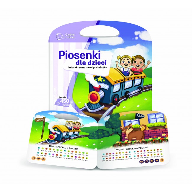 Mini książka Czytaj z Albikiem Albi - Piosenki dla dzieci